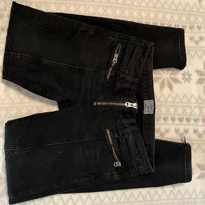 Rerock Black Skinny Jeans